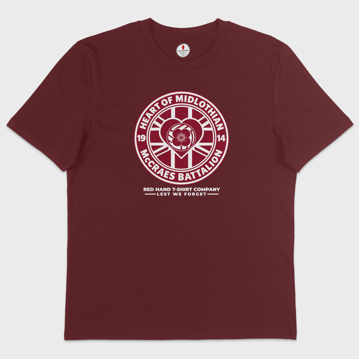 Heart of Midlothian McCraes Battalion T-shirt