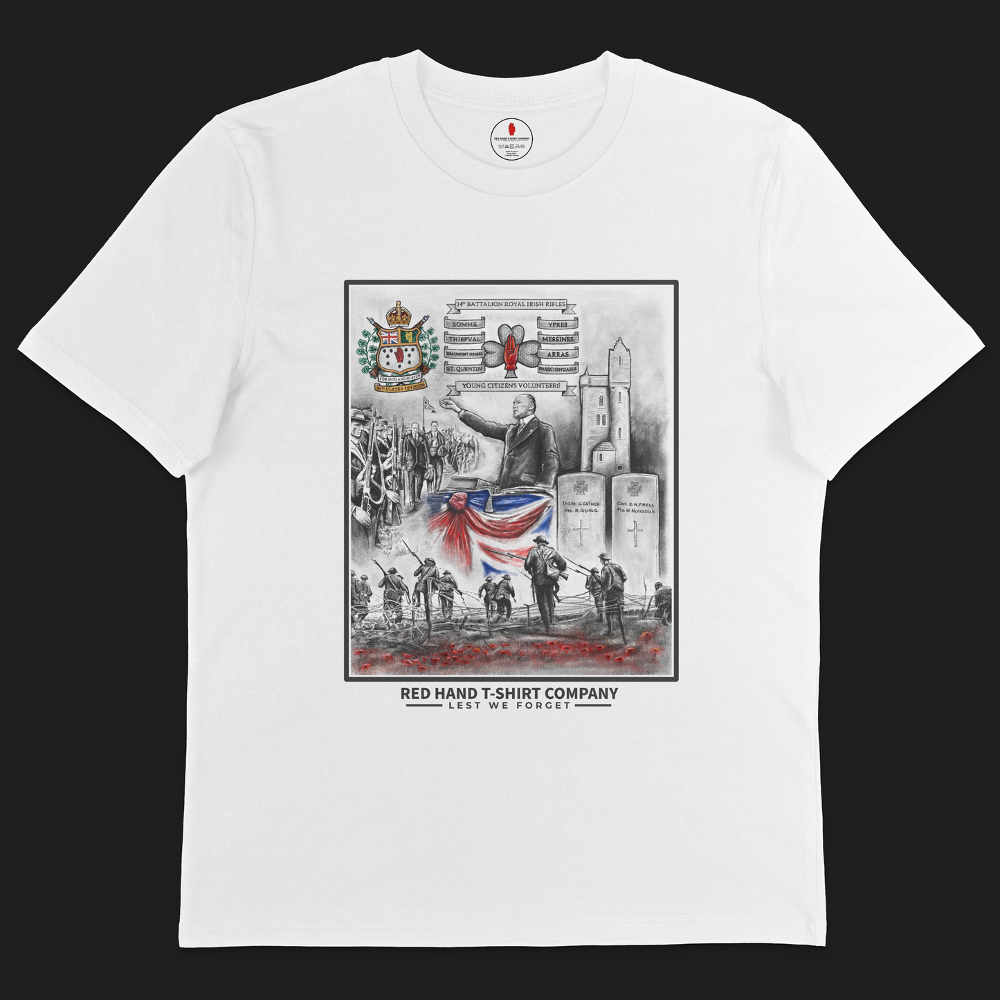Ulster Volunteers Mural T-shirt