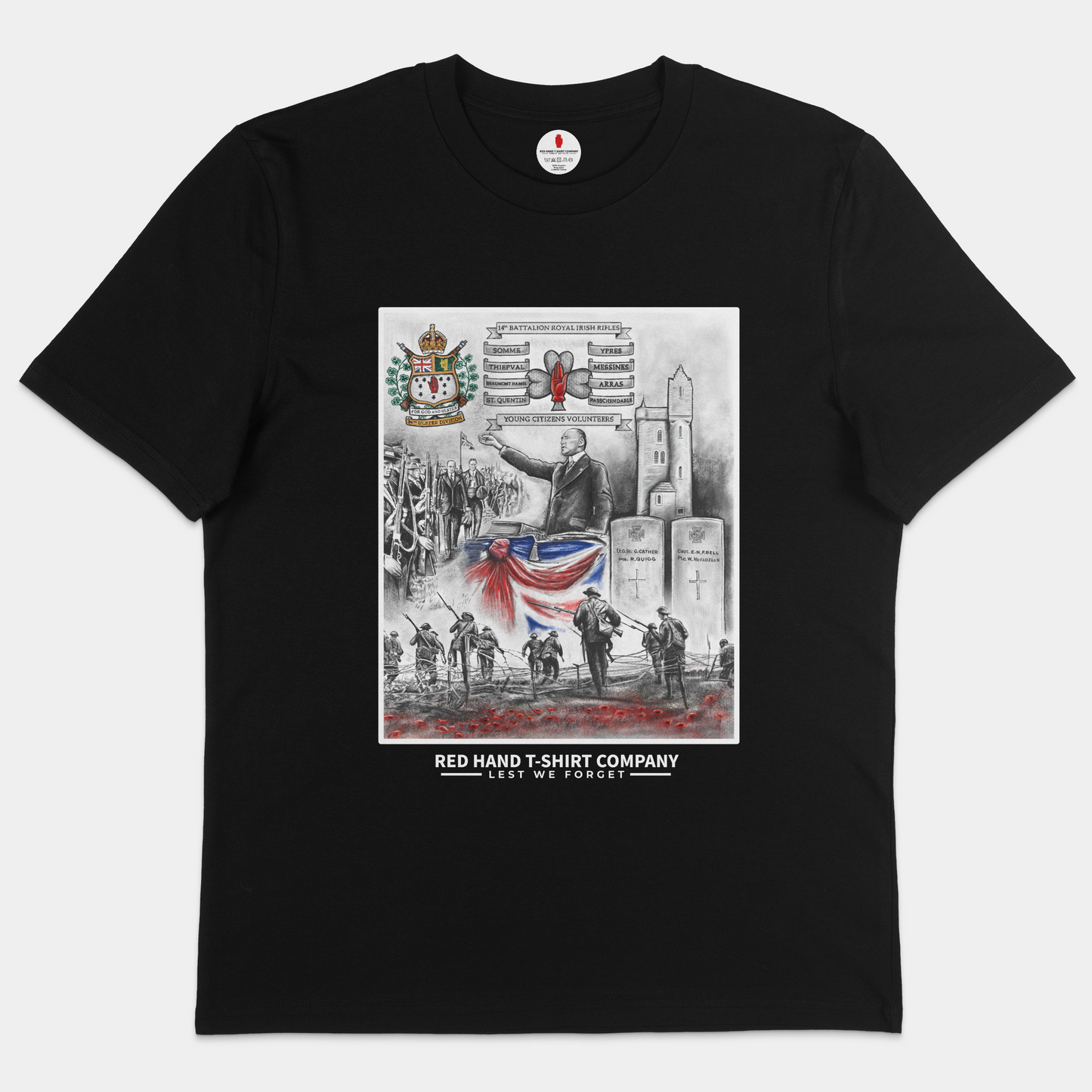 Ulster Volunteers Mural T-shirt