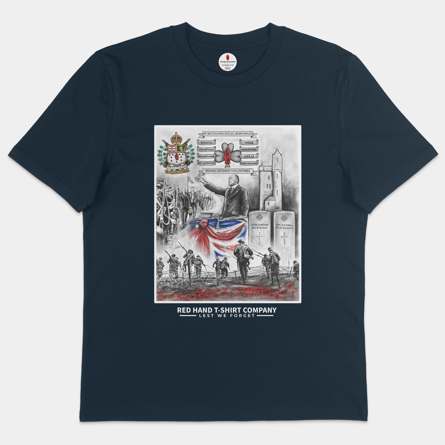 Ulster Volunteers Mural T-shirt