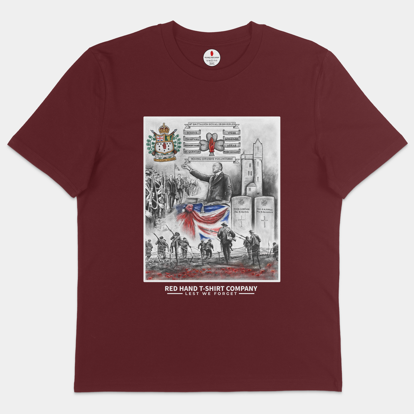 Ulster Volunteers Mural T-shirt