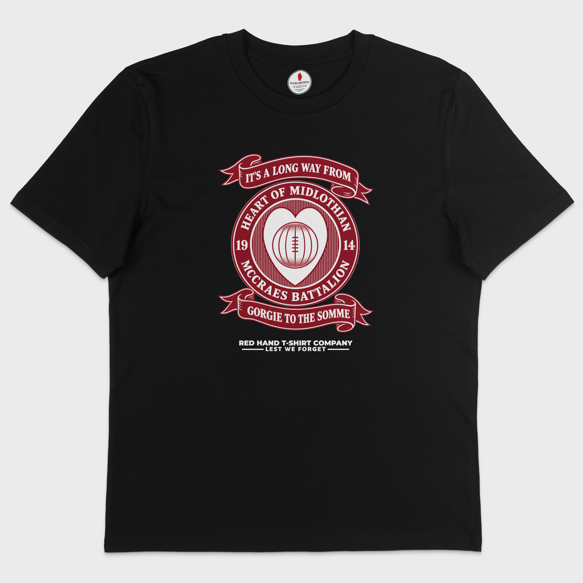 Hearts Gorgie to The Somme T-shirt