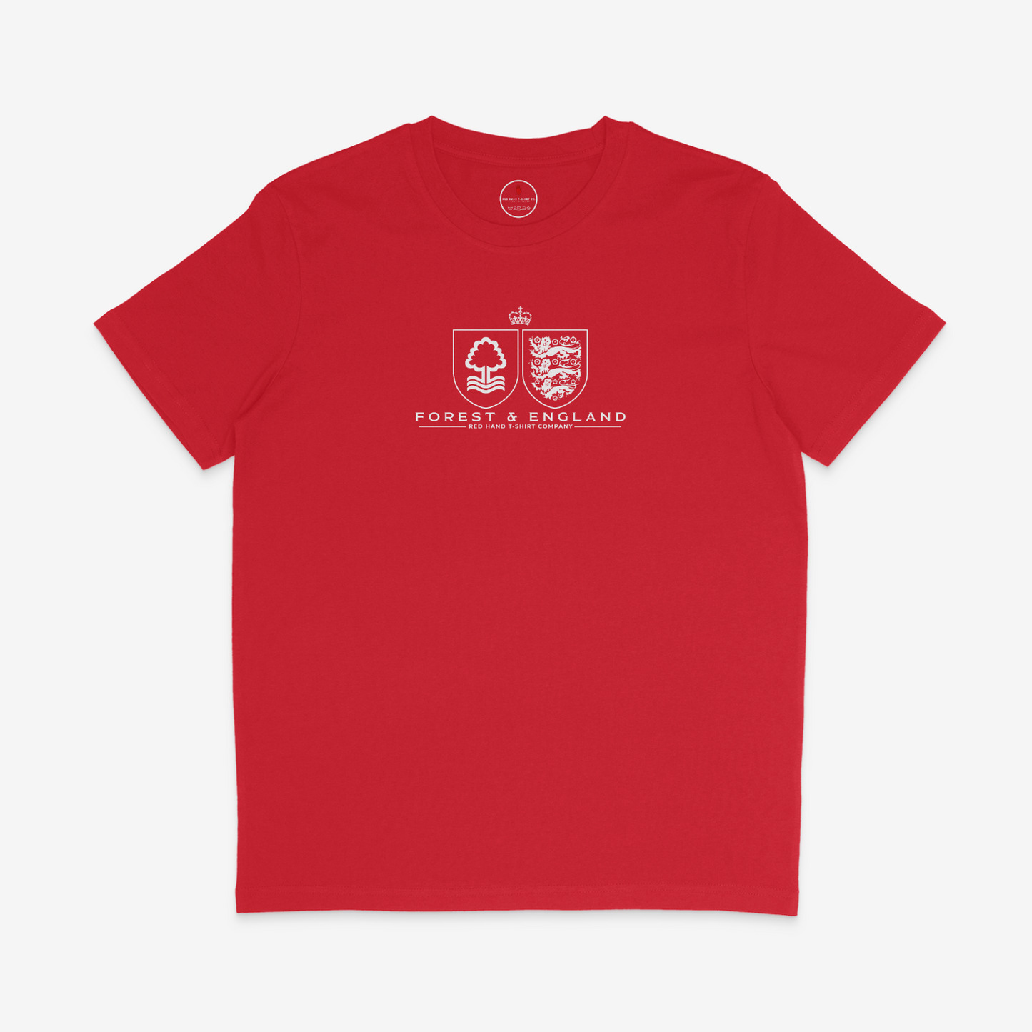 Forest & England T-shirt: Black, Navy, Red, White