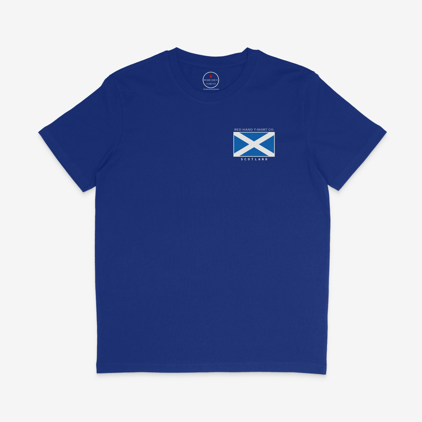RHTC Saltire T-Shirt: Black, Navy, White, Blue