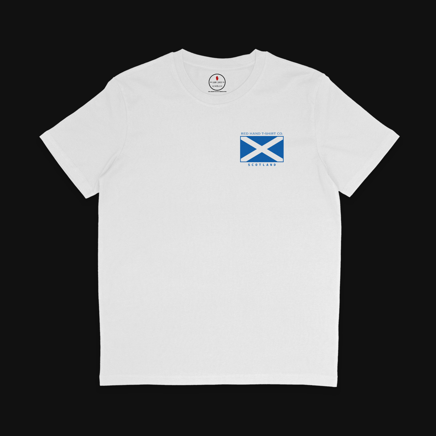 RHTC Saltire T-Shirt: Black, Navy, White, Blue