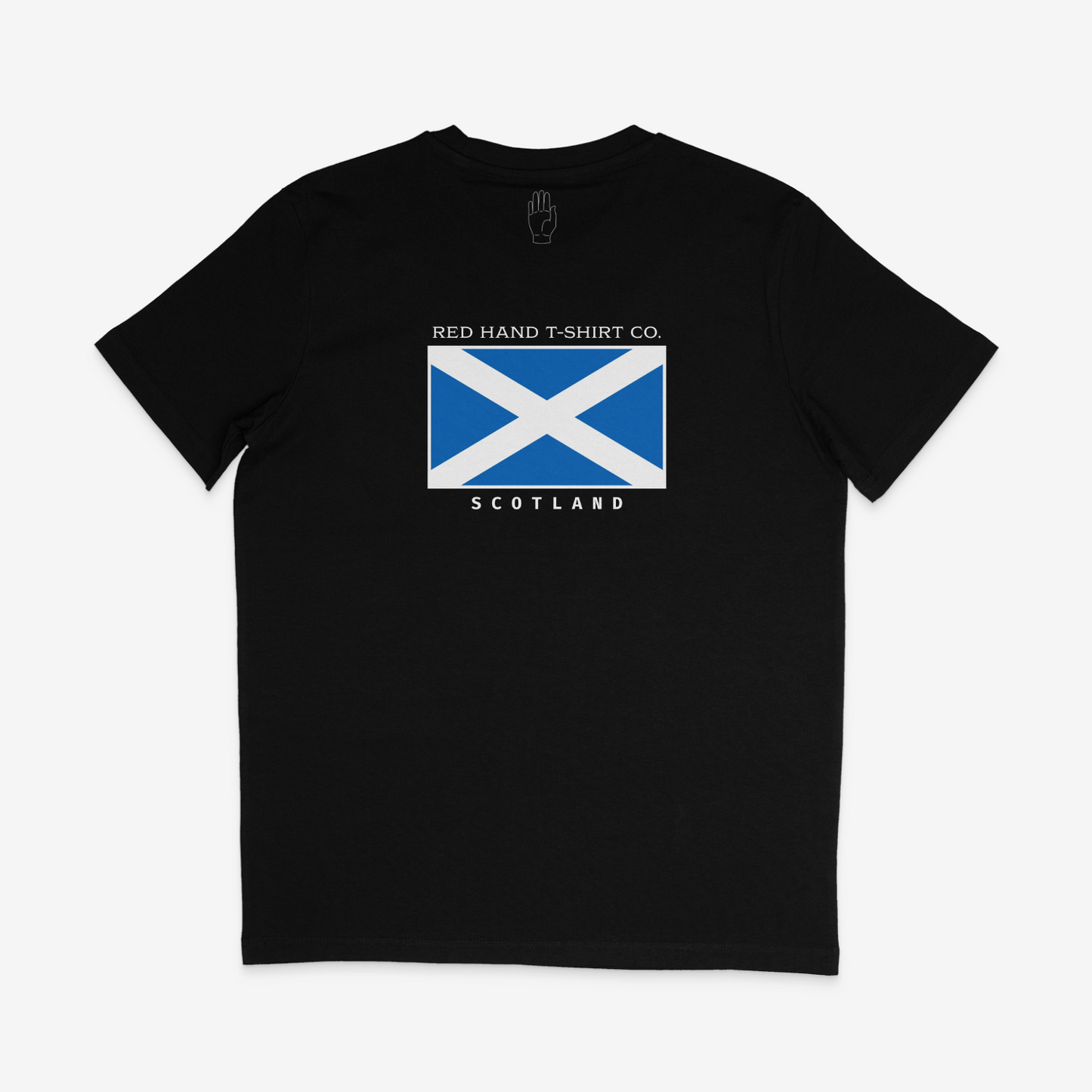 RHTC Saltire T-Shirt: Black, Navy, White, Blue