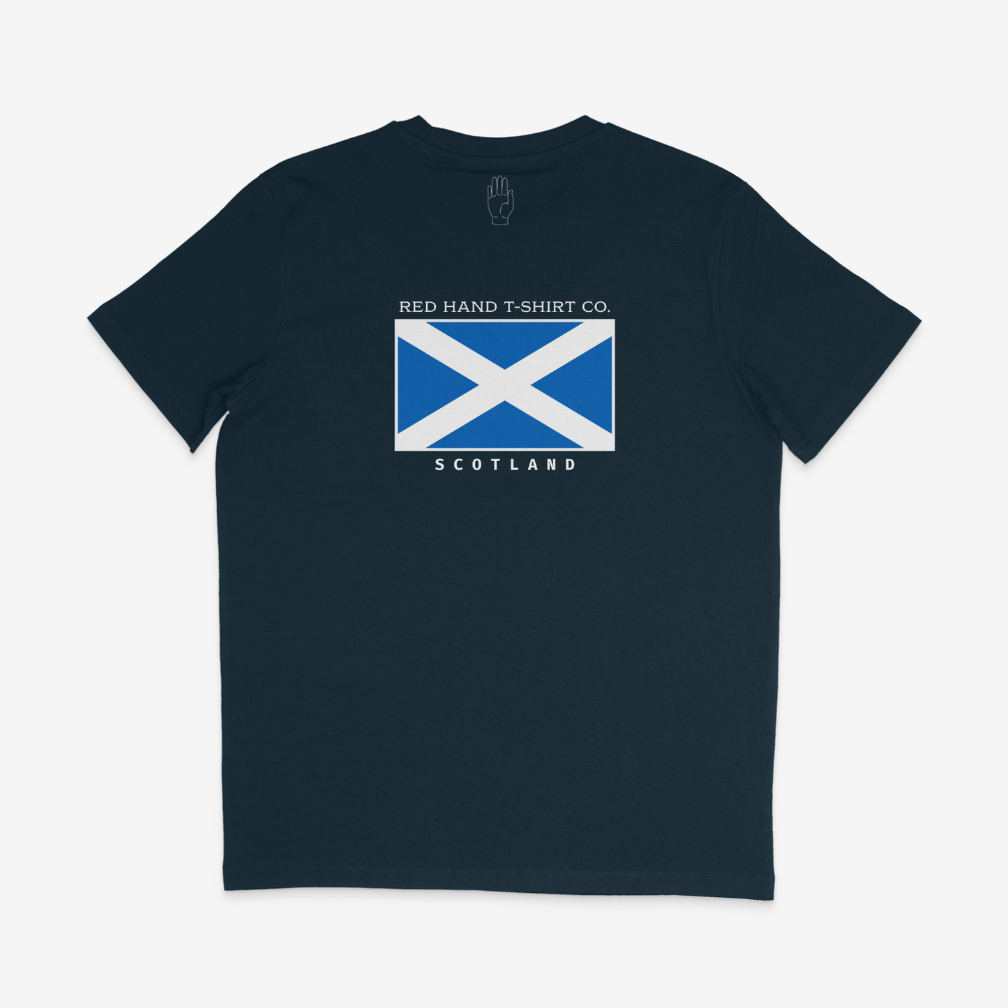 RHTC Saltire T-Shirt: Black, Navy, White, Blue