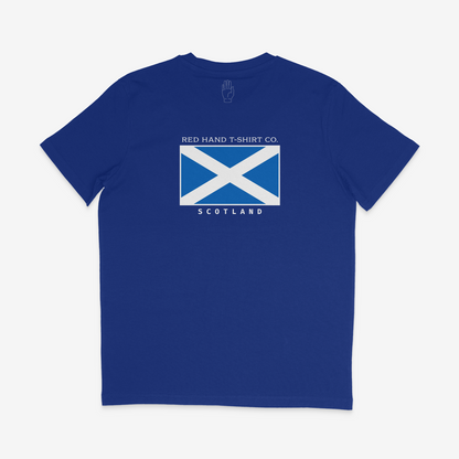 RHTC Saltire T-Shirt: Black, Navy, White, Blue