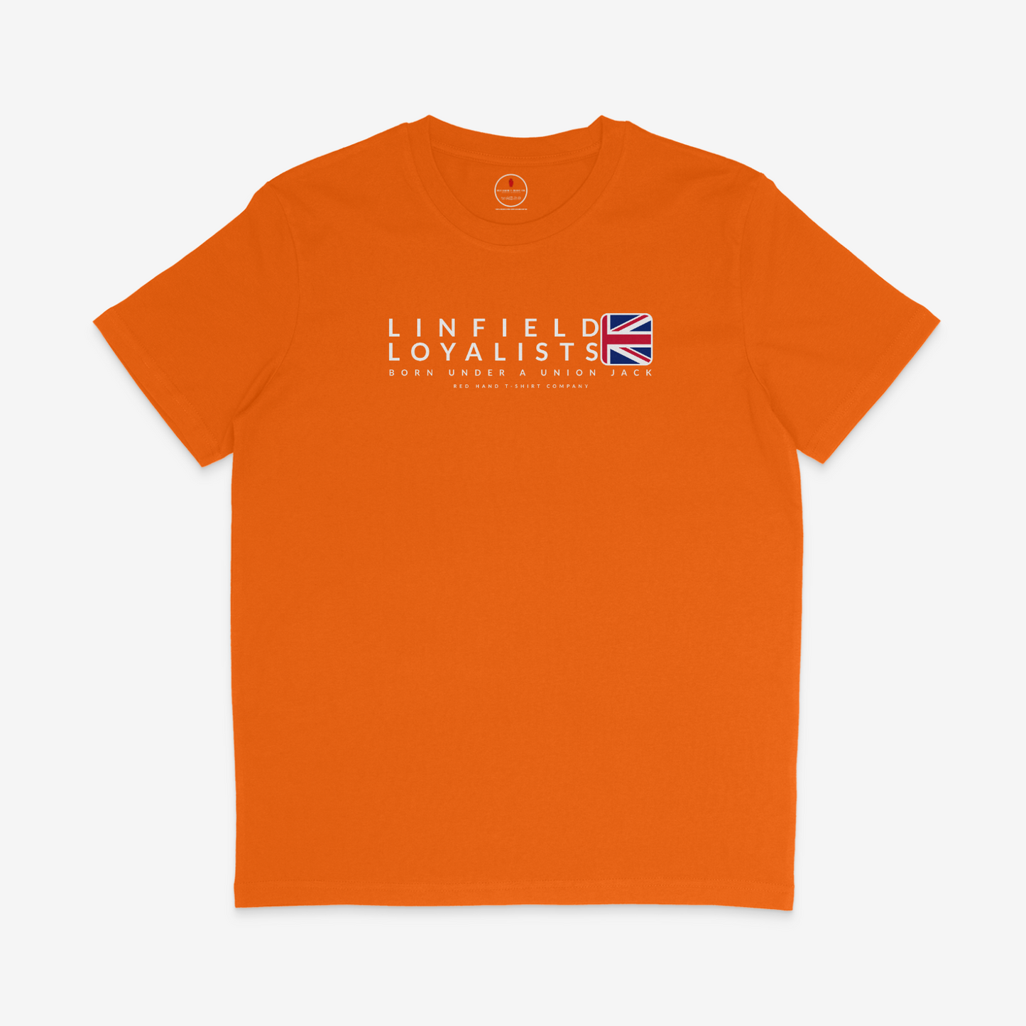 Linfield Born Under A Union Jack T-shirt