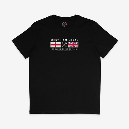 West Ham Loyal England GB T-shirt