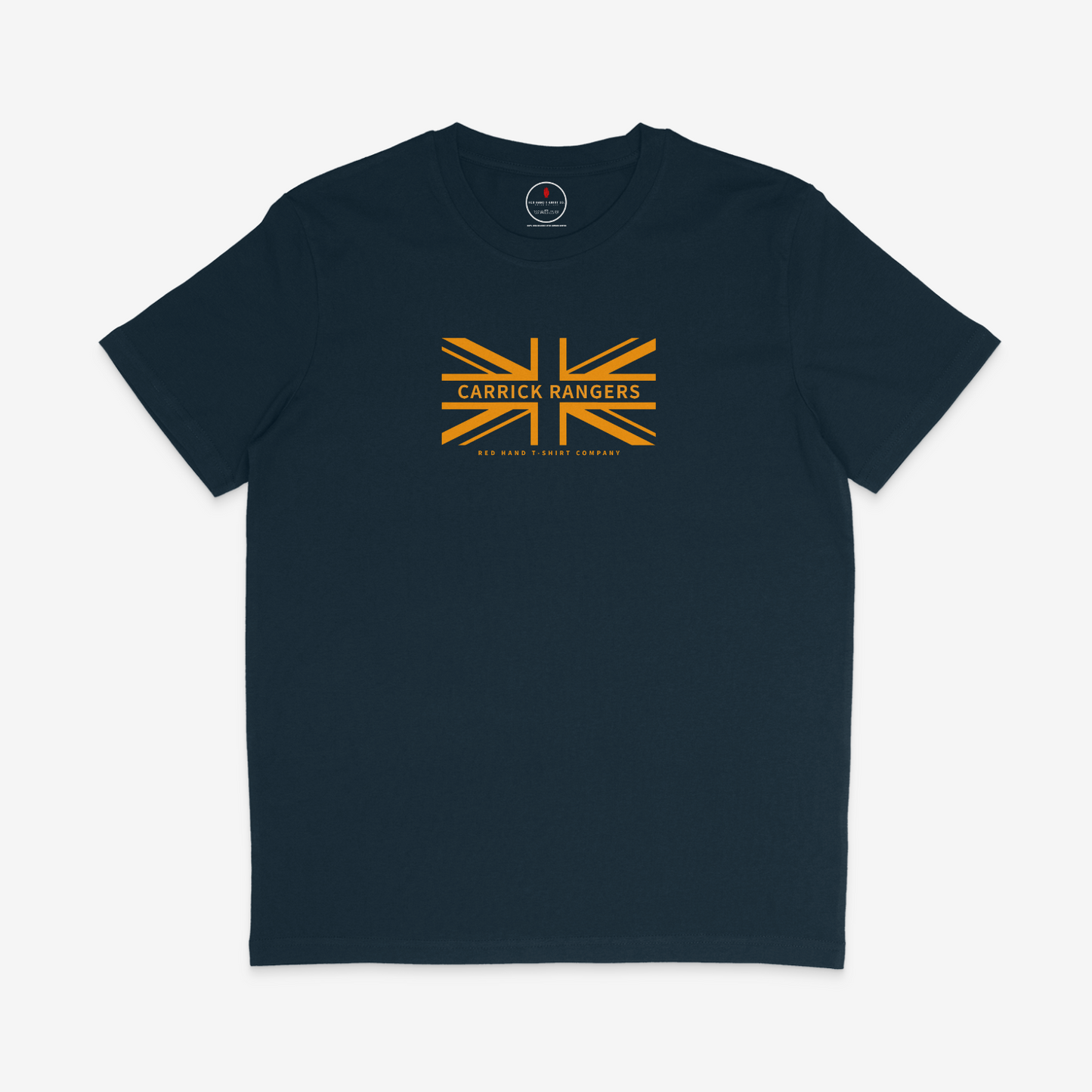 Carrick Rangers T-shirt: Black, Navy, Blue, Light Blue