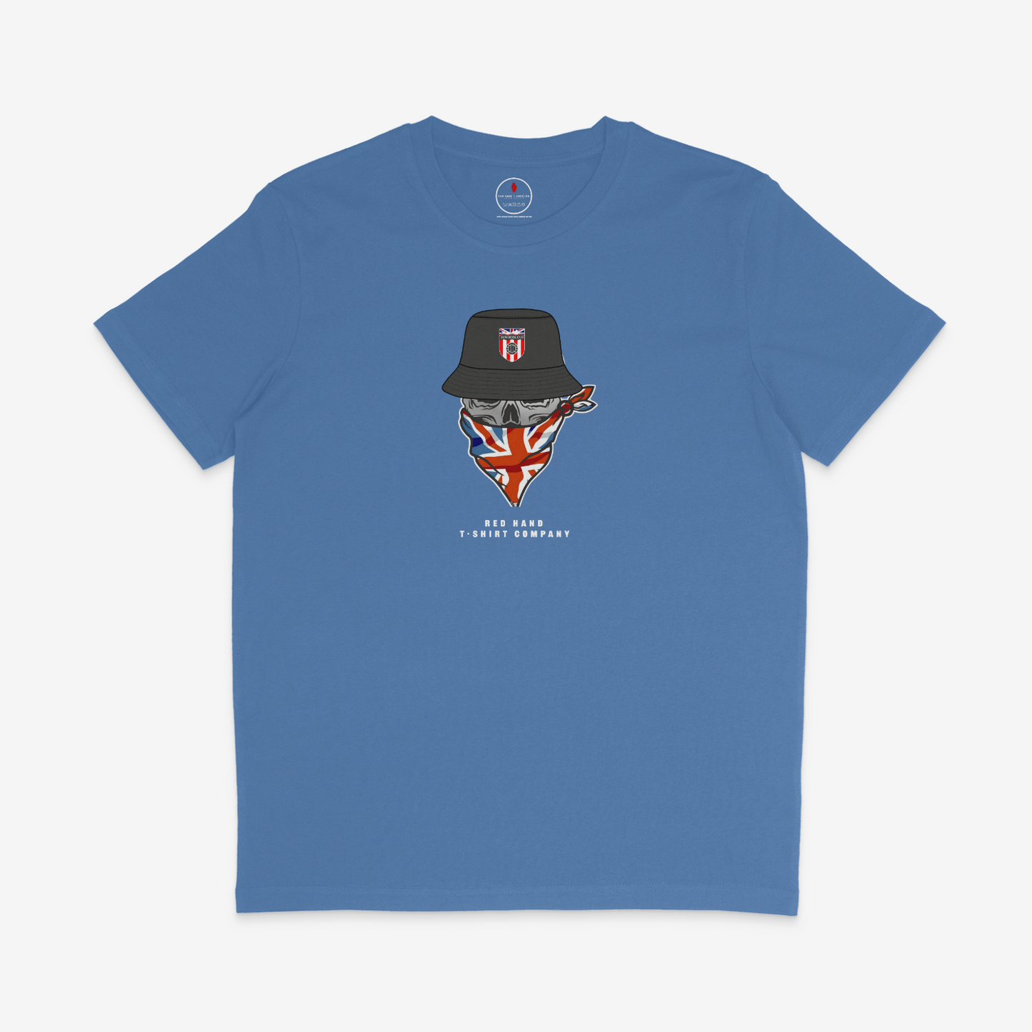 (Sale) Sunderland Skull T-shirt - 3xl Light Blue