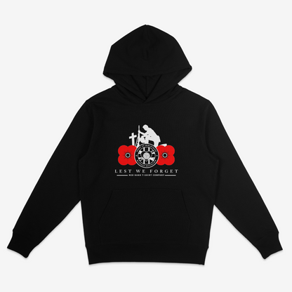 Hearts Kneeling Soldier Hoodie