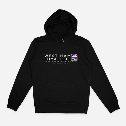 West Ham Born Under A Union Jack Hoodie