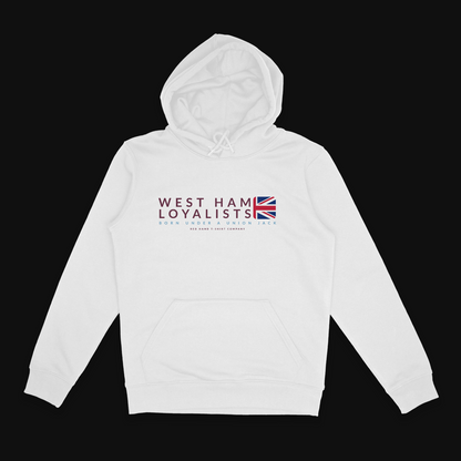 West Ham Born Under A Union Jack Hoodie