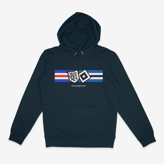 (Sale) RFC HSV Five Stripe Hoodie - 2XL Navy
