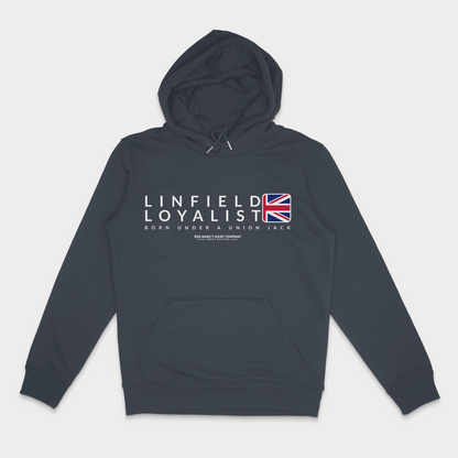 Linfield Born Under A Union Jack Hoodie