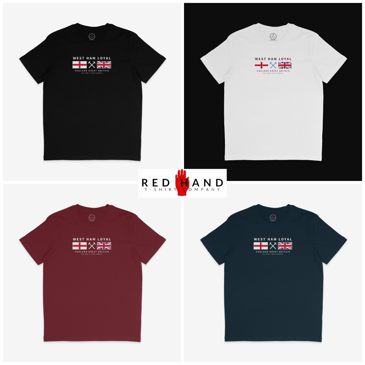 West Ham Loyal England GB T-shirt