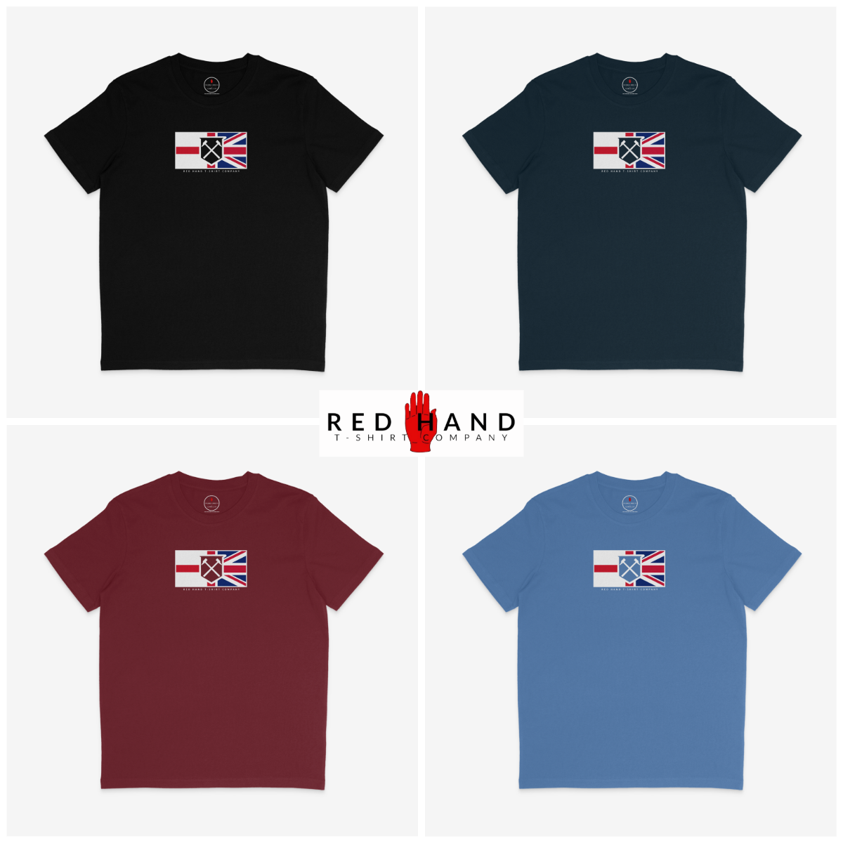 West Ham St George & Union Jack T-shirt