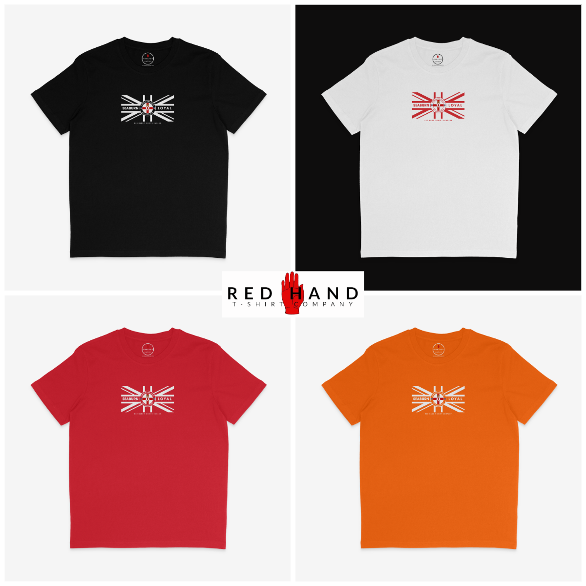 Seaburn/Sunderland Loyal Union Flag T-shirt