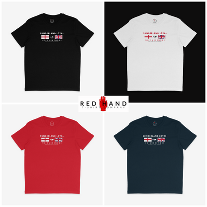 Sunderland Loyal St George & Union Jack T-shirt