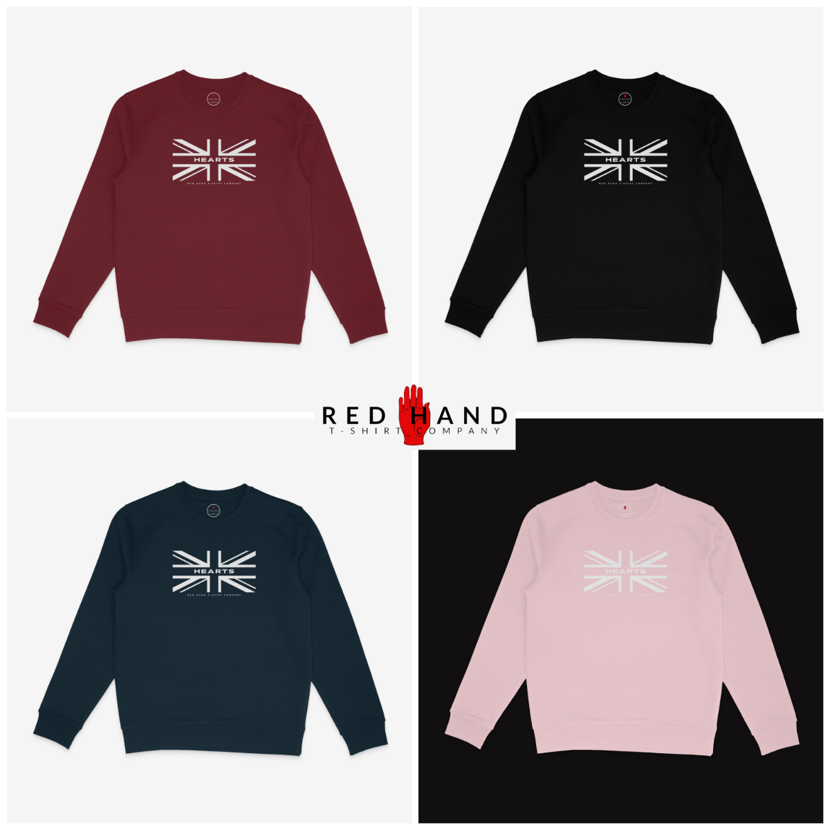 Hearts Union Flag Sweatshirt