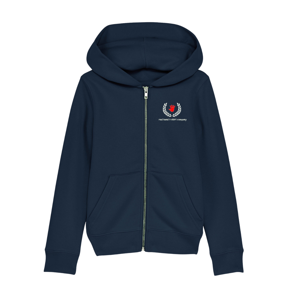 RHTC Laurel Wreath Zip Hoodie - Navy