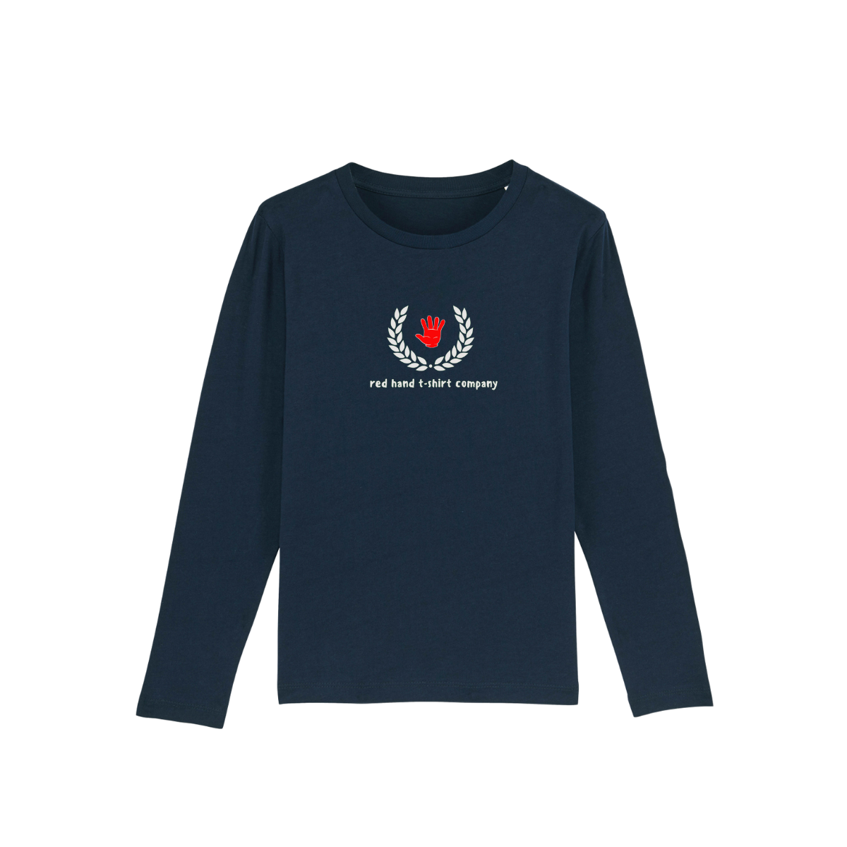 RHTC laurel long sleeve T-Shirt - Navy