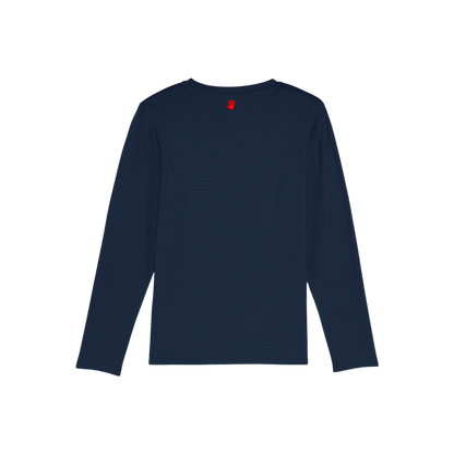 RHTC laurel long sleeve T-Shirt - Navy