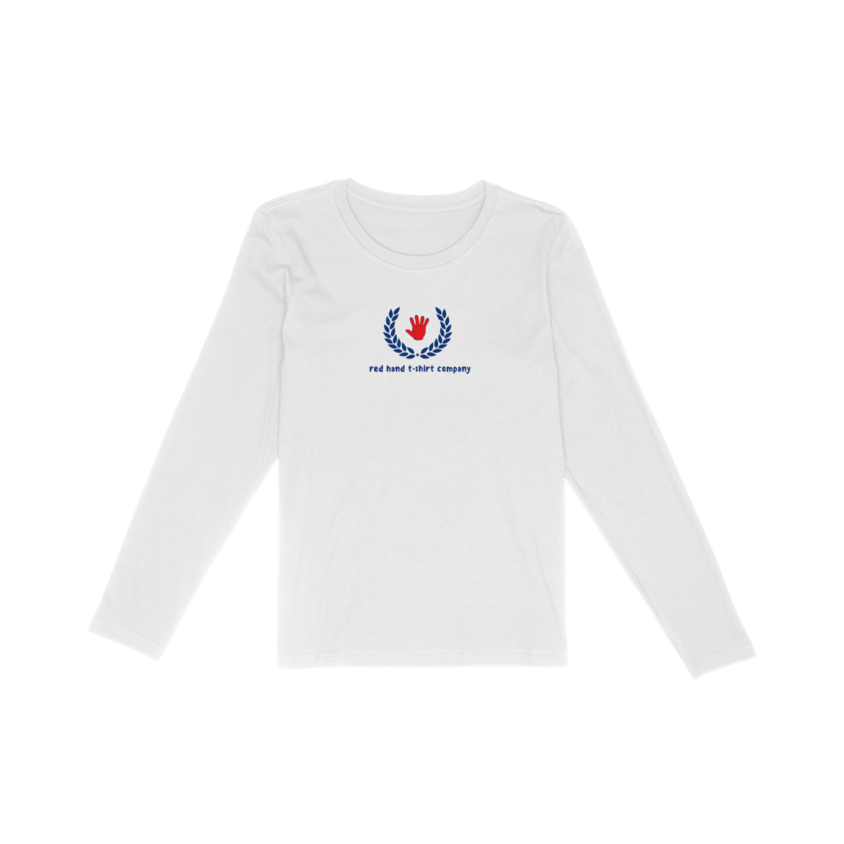 RHTC laurel long sleeve T-Shirt - White