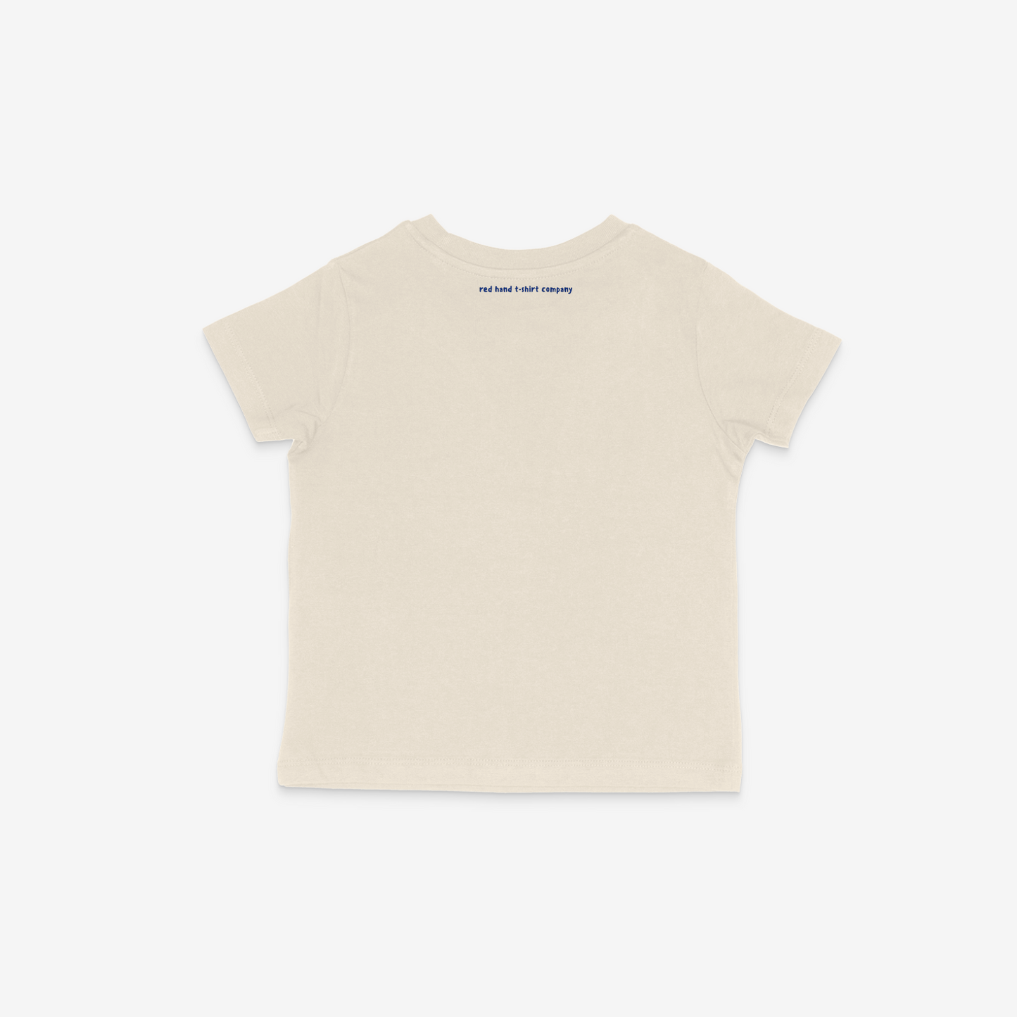 Laurel Wreath Red Hand T-Shirt - Cream