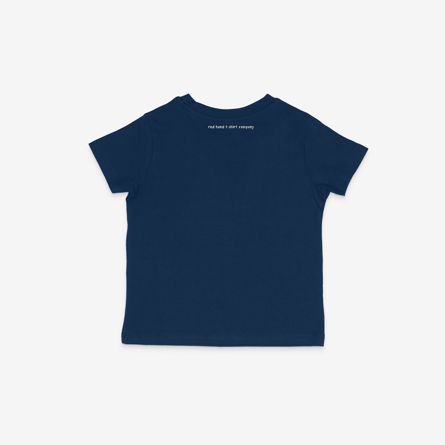 Laurel Wreath Red Hand T-Shirt - Navy