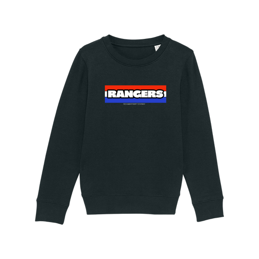 Rangers Graffiti Mini Sweatshirt - Black