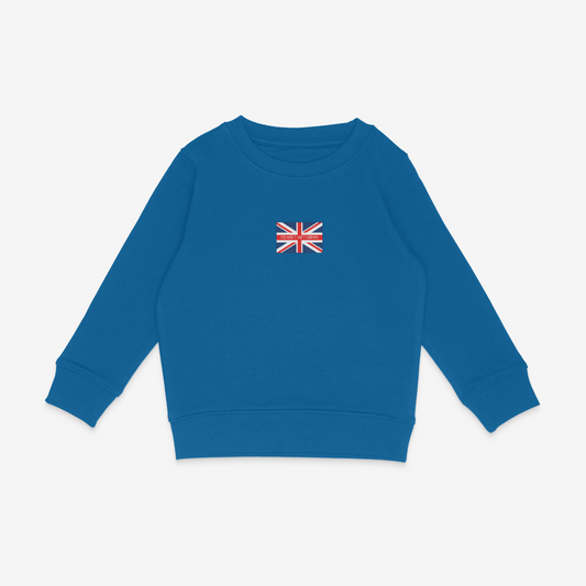 Union Jack Emblem Sweatshirt - Blue