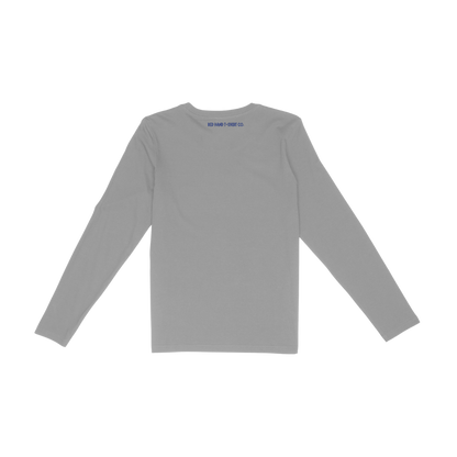 Union Jack Emblem long sleeve T-Shirt - Grey