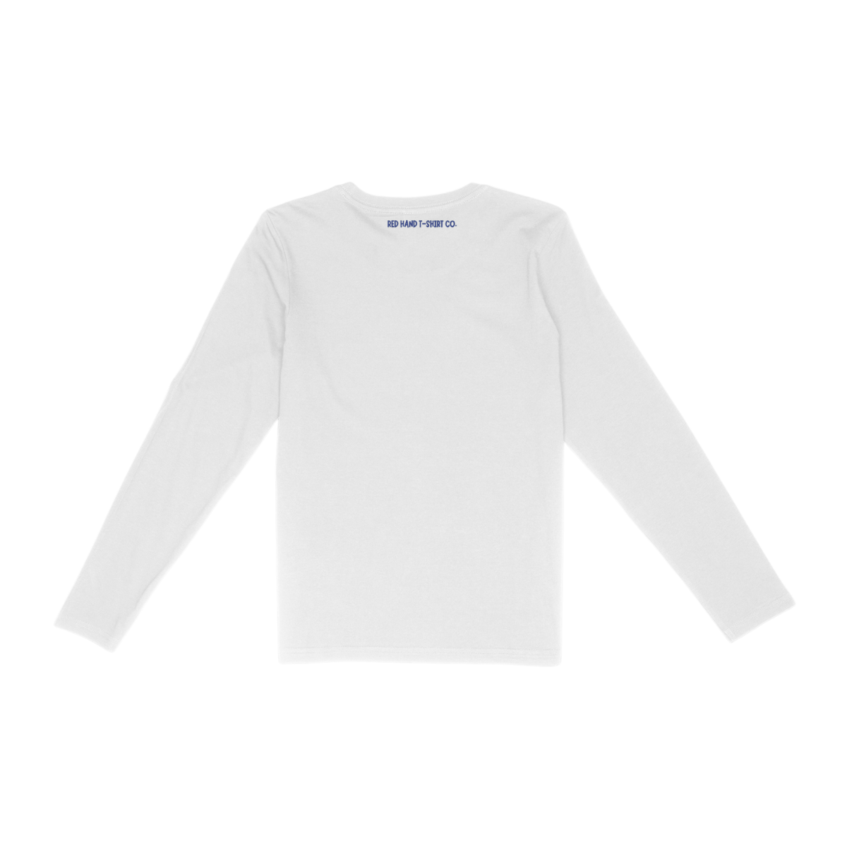 Union Jack Emblem long sleeve T-Shirt - White