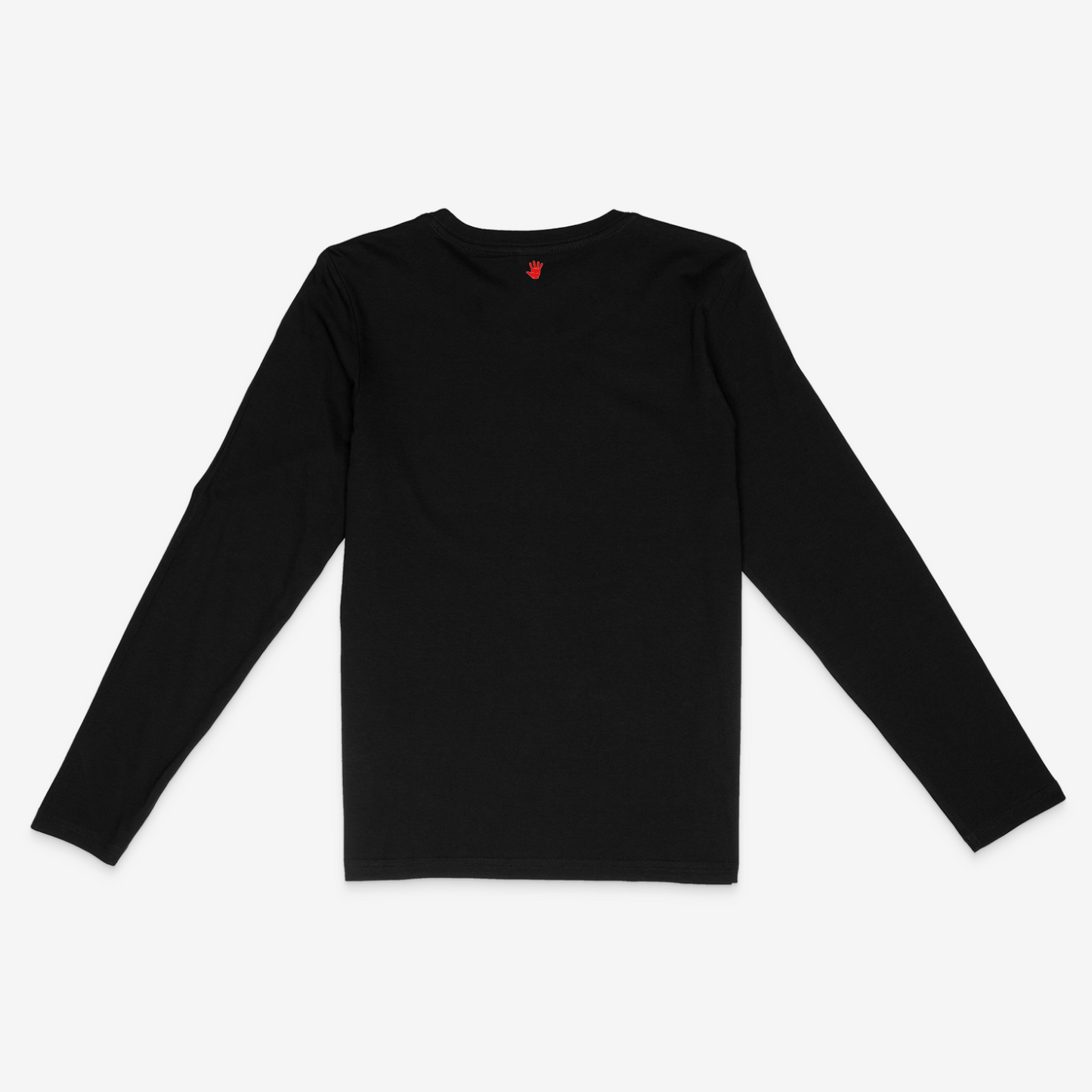 Circle Union Jack long sleeve T-Shirt - Black