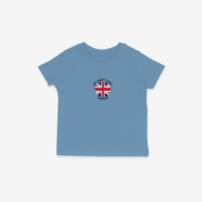 Circle Union Jack T-Shirt - Mid Blue