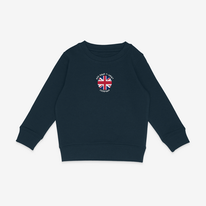 Circle Union Jack Sweatshirt - Navy