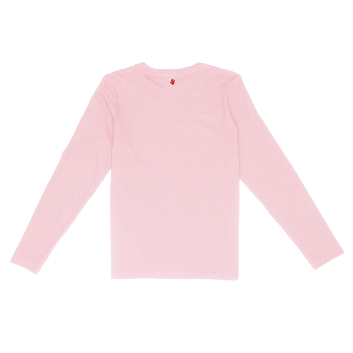 Circle Union Jack long sleeve T-Shirt - Pink