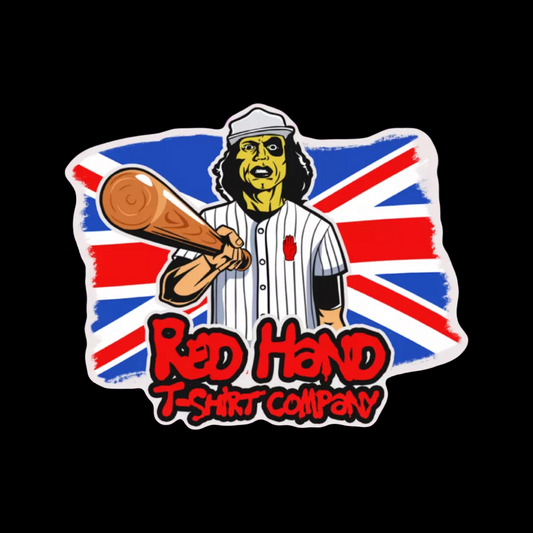 Red Hand Warrior Stickers