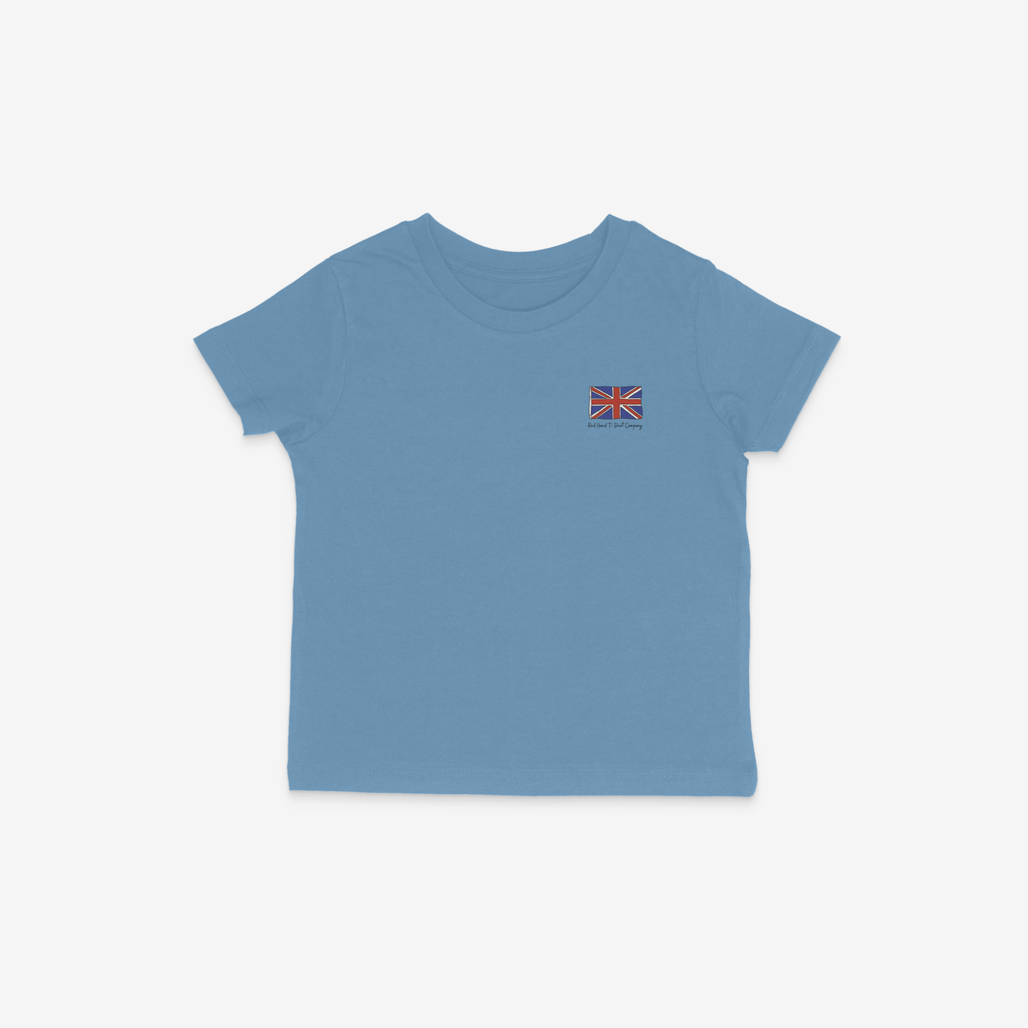 Union Jack Handwriting T-Shirt - Blue