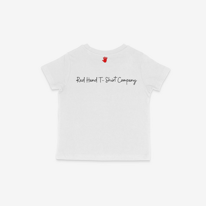 Union Jack Handwriting T-Shirt - White