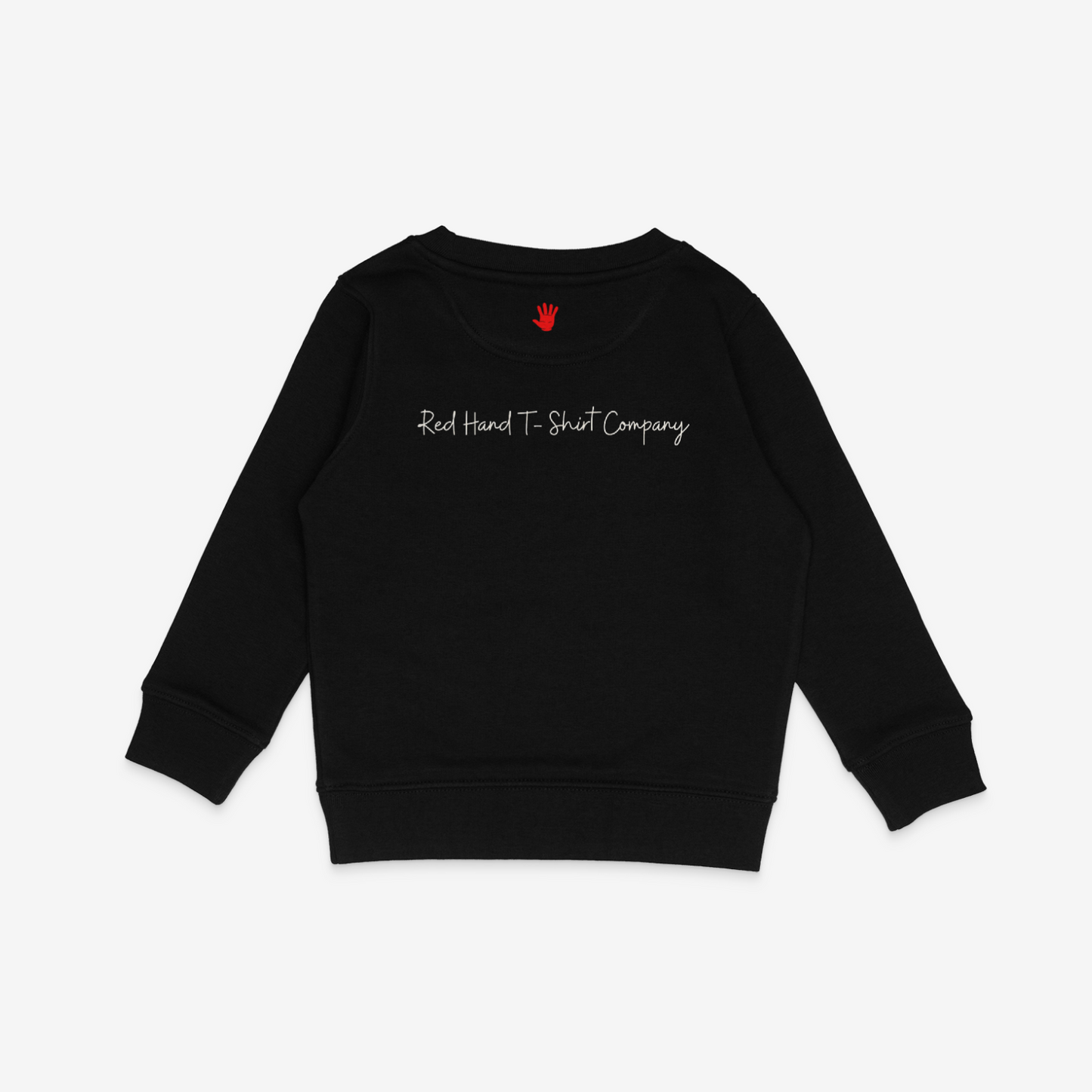 Union Jack Handwriting Sweatshirt - Black