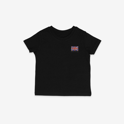 Union Jack Handwriting T-Shirt - Black