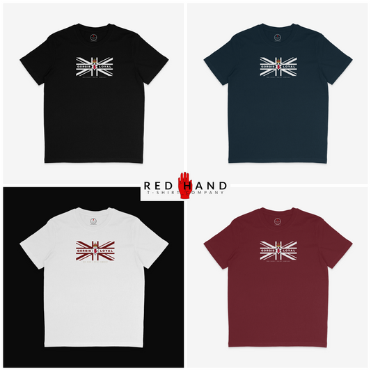 Gorgie Loyal T-shirt: Black, Navy, White, Burgundy